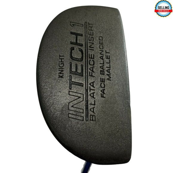 RH Knight Intech 1 Putter Balata Face Insert  35.5” Steel Right Handed - Picture 1 of 10